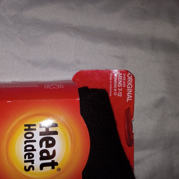 🔥 Black Heat Holder Thermal Socks for Men | Size 7-12 - Picture 4 of 4